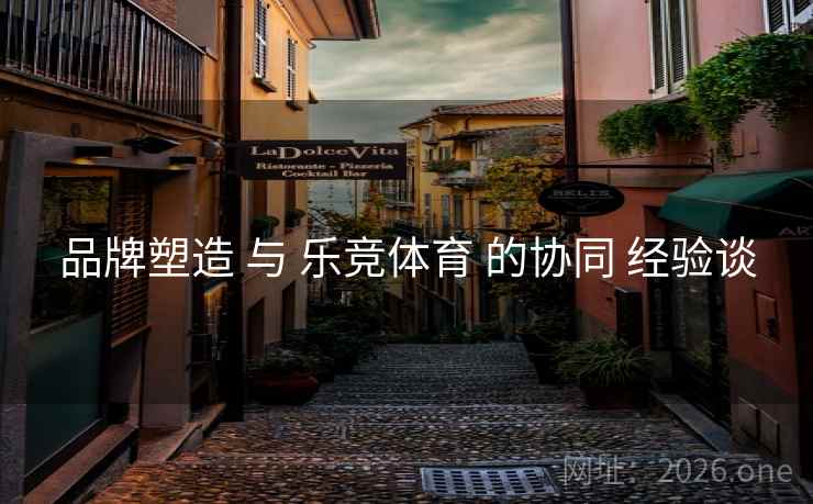 品牌塑造 与 乐竞体育 的协同 经验谈