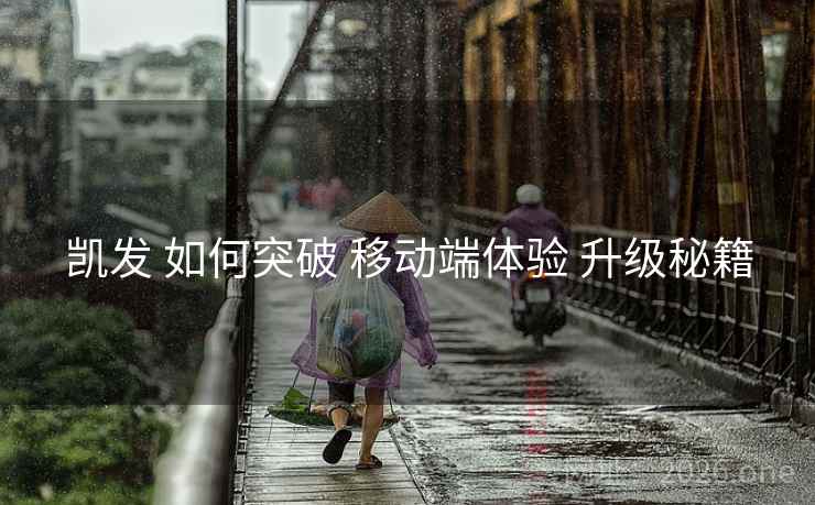 凯发 如何突破 移动端体验 升级秘籍