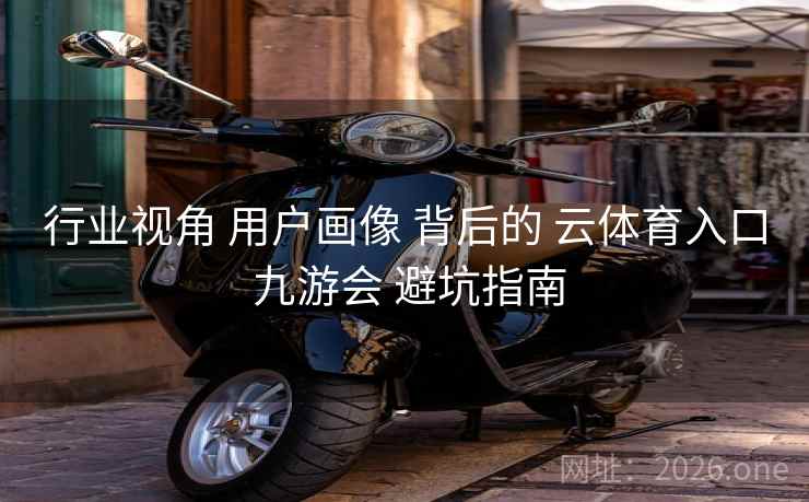 行业视角 用户画像 背后的 云体育入口 九游会 避坑指南