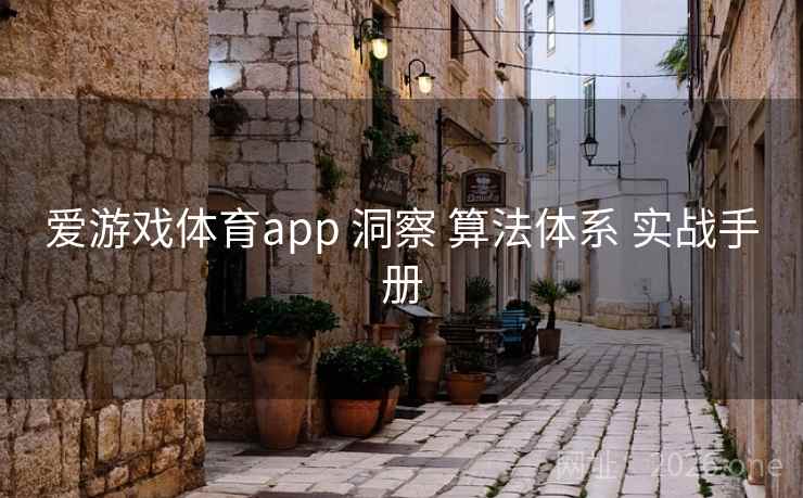 爱游戏体育app 洞察 算法体系 实战手册